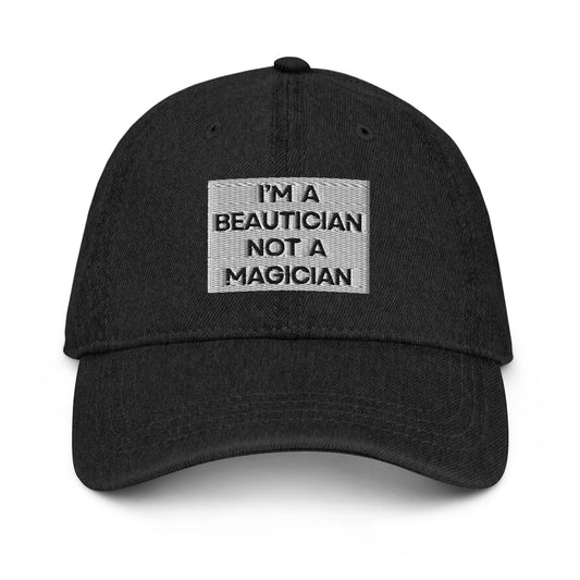 Beautician/Magician Denim Hat