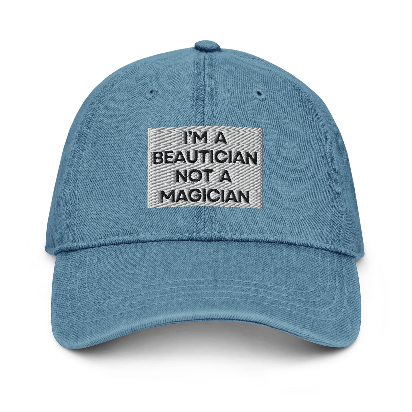 Beautician/Magician Denim Hat