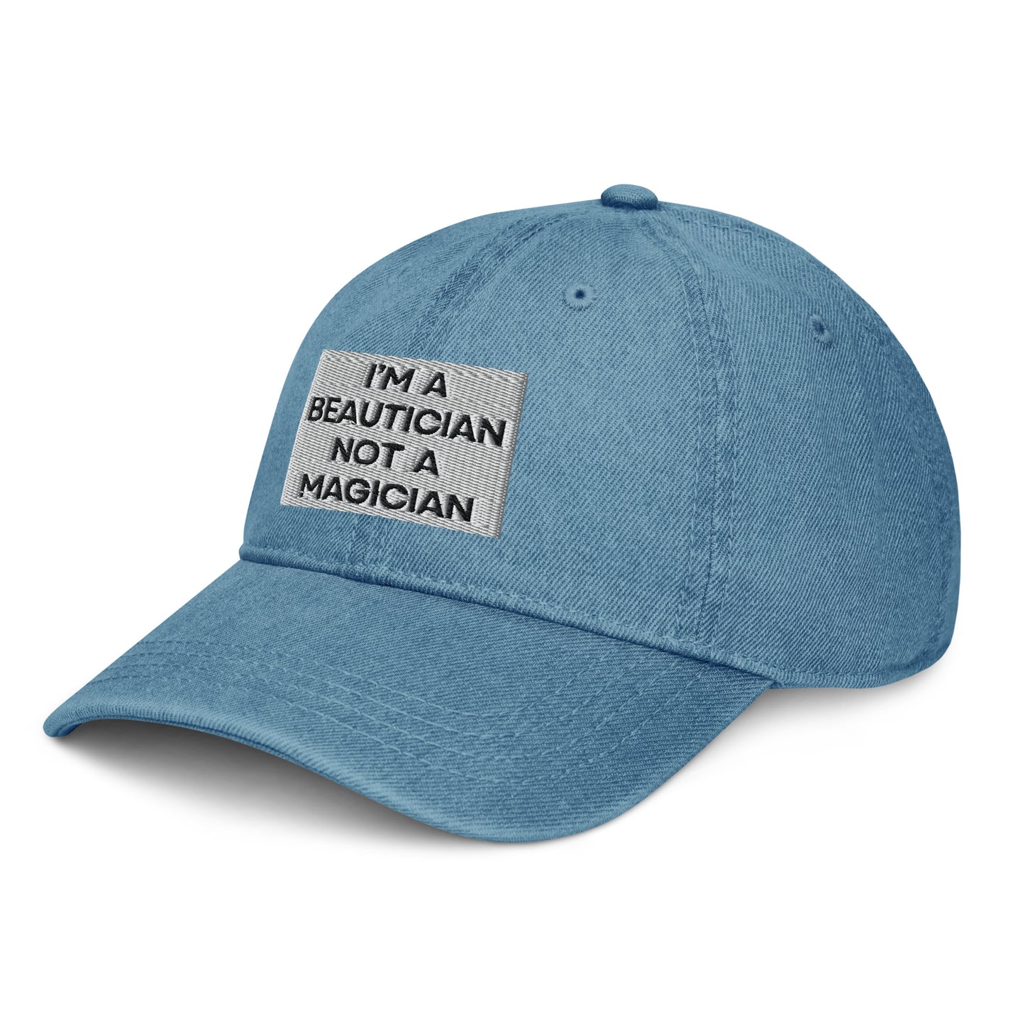 Beautician/Magician Denim Hat