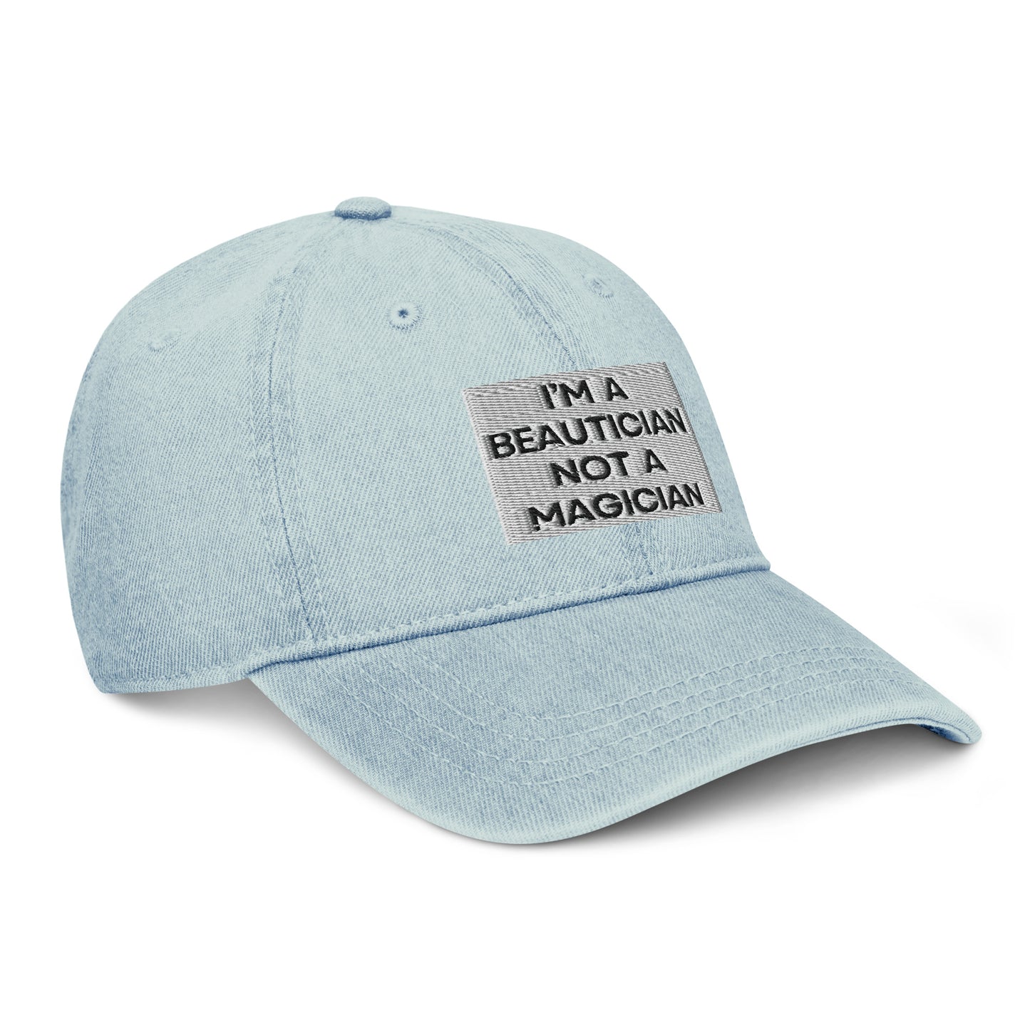 Beautician/Magician Denim Hat