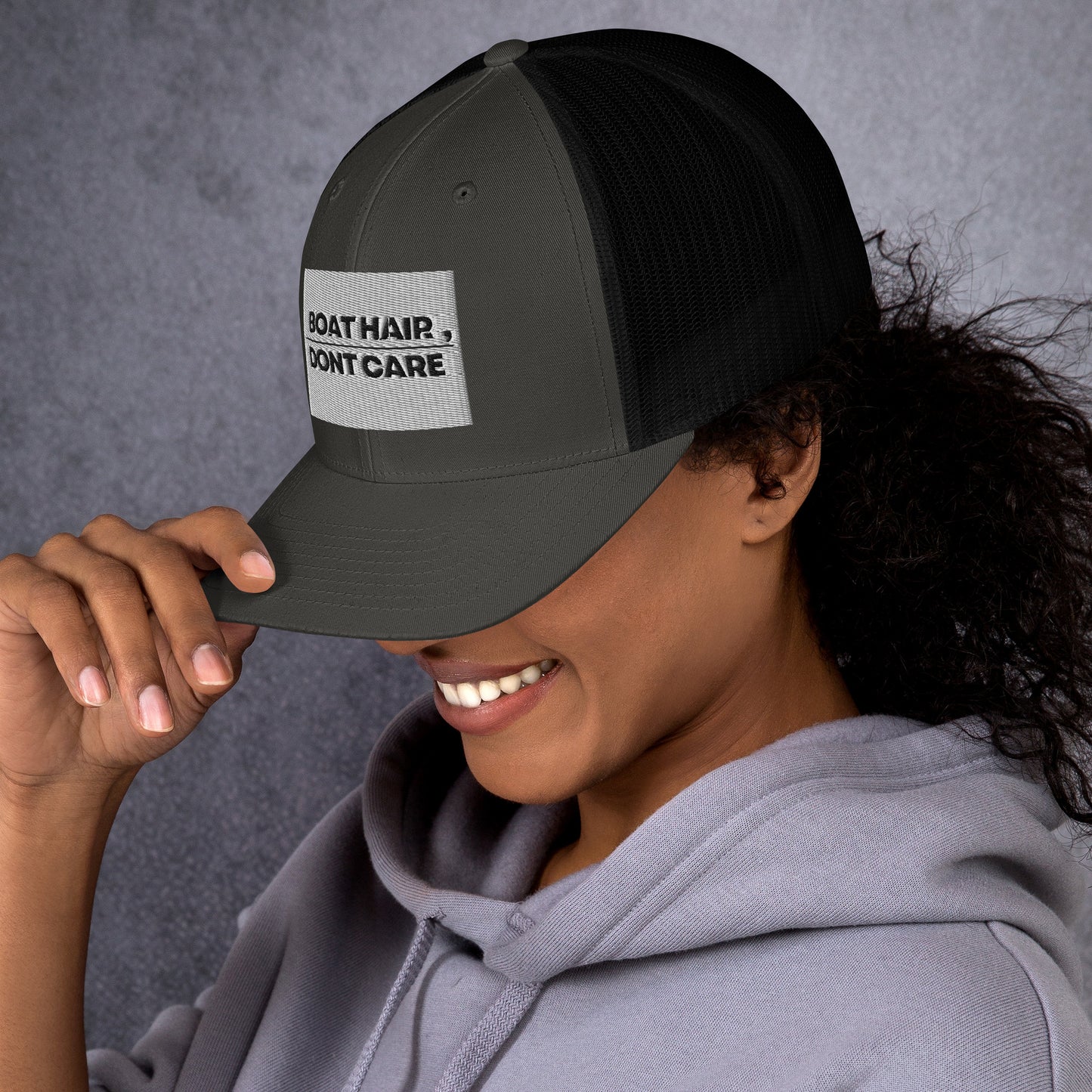 Boat Hair Dont Care Trucker Cap