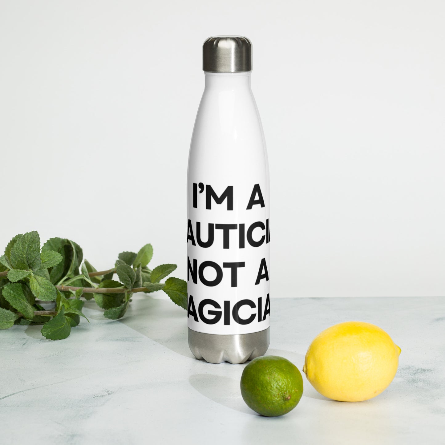 Beautician/Magician Stainless steel water bottle